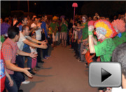 Rebelclowns at the CirCairo festival, Cairo, October 2012